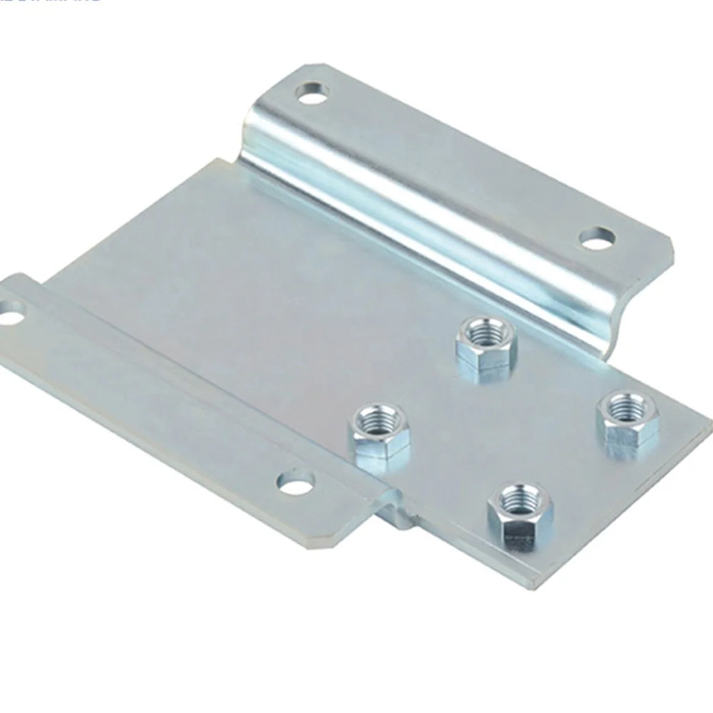 TZR Custom Black Stainless Steel Sheet Metal Brackets IP65 Waterproof for Industrial Equipment Mounting Stands