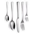 18/0 Restaurant Cutlery Set Silverware Stainless Steel Utensils Knives Fork Spoon Wedding Gold Flatware Set