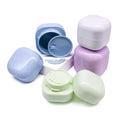 Custom Empty Double Layer Round Square PP Plastic Jar 5g 10g 15g 20g 30g 50g Eye Cream Nail Polish Facial Cleansing Jar with Cap