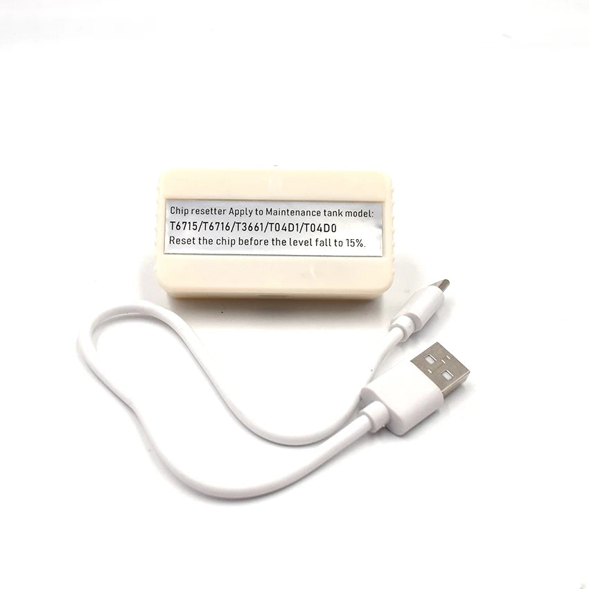 T04D1 T3661 T6716 Chip Resetter for Epson WF-C529 C579 M5299 M5799 C5710 C5790 C5290 C5210 XP-15000 L6168 L6160 L6170 L6190 Tank