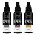 Private Label 100ml Long-lasting Formula Skin Tone Lace Tint Spray Wigs and Closure Frontal Natural Looking Tinted Lace Spray