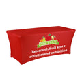 Waterproof Tablecloth Fruit Shop Event Printing logo 6FT Exhibition Exhibition Promotion Customization