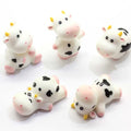 Kawaii Figurine Cow Gardening Bonsai Decoration Resin Crafts Micro Landscape Miniature Fairy Garden Decoration Moss Ornaments