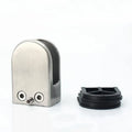 65*42*24mm Fit 10-12mm Glass Clips SS 304 Stainless Steel Stain Brushed Glass Handrail Clamp on Ground/wall/pipes
