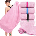 Quick Dry Microfiber Cationic Sport Towels Wholesale Custom logo Travel Camping Sport Towel