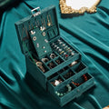 Multi Strand Emerald Vintage Style for Fine Jewelry Display Travel Bracelet Rings Earrings Packaging Box Packaging Gift Box
