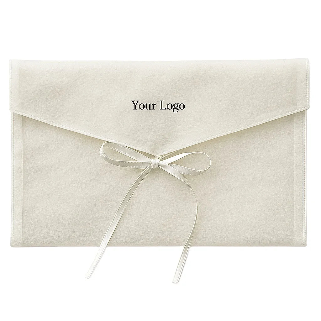 Custom Printed Large Organza Envelope Button Bag with Transparent Dust Bag Custom Logo Option Unimbus Brand for Gift Packaging