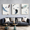 Watercolor Feathers Canvas Poster Nordic Art Painting Home Bedroom Wall Decor Oil Painting on Canvas Posters Print Art Picture