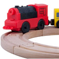 Unisex Small Train Car Track Electric  Slot Toys Assembling Simulation Educational Toy for 3-6-9 Years Old Cross-Border