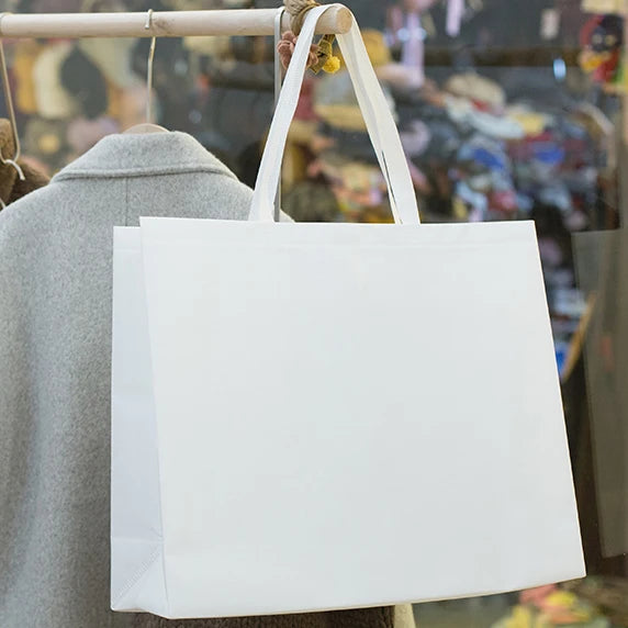 Wholesale Eco Friendly Reusable Non Woven Tote Bags Custom Logo Printed Shopping Carrier Bags for Retail Gift Packaging