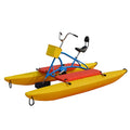 New Design 2-person Water Bicycle One Seat Fiberglass Water Bike for Sale Human Power Water Bicycle for Sale