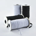Adjustable 1/4 Inch Flat Elastic Web Band High Quality 100% Polyester CE Certified Face Mask Use Customizable Width