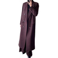 TWOTWINSTYLE Suit Style Windbreaker Spring and Autumn Mid Length Korean High-End Fashion Coat