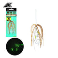 JK MHP Madai Assist Hook Set Slow Jigging Twins Sea Fishhooks Sabiki Silicon Skirt High Carbon Steel Saltwater Fishing Tackle