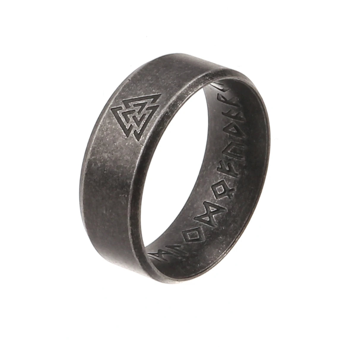 Viking Souvenir Stainless Steel Men's Ring Viking Ring Norse Myth Ring Viking Jewelry