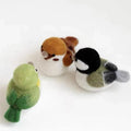 New Arrival Wholesale Made in Nepal DIY Baby Mobile Tier Tray Home Decor Custom Handicraft Cute Bird Needle Wool Felted Crafts
