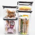 BPA Free Plastic Bulk Food Storage Container Kitchen Organizer Airtight Cereal Container Set With Lids