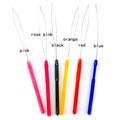 Pulling Needles Micro Rings/Loop Needle Wigs Hair Extensions Tool Colorful Hair Extension Micro Ring Tools