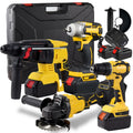 ACTS71 20V Handheld Cordless Power Tools Combo Kits Brushless Electrical Tools with Hard Case DEW