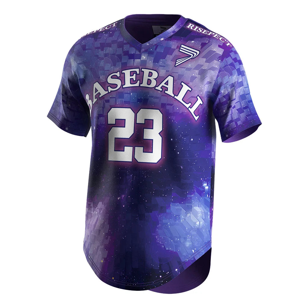 Latest Oem V Neck Fashion Baseball Youth Uniforms Wholesale Custom Made Baseball Jersey T Shirt