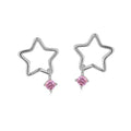 925 Silver Small Tiny Stud Earring Star Earrings for Women Jewelry