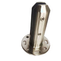 High Quality 316 Stainless Steel Satin Finish Round Spigot 150mm Long Base Plate Modern Design Glass Pool Fencing Balustrade