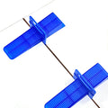 Tile Leveling System Clips 1/16" - 600-Piece Tile Spacers - Tile Spacers Leveling System for Easy Seamless(Blue)