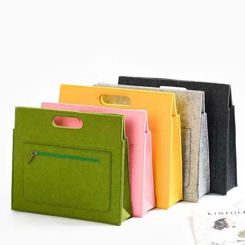 Fashion Bag Pouch With Insert Card Earrings Necklace Box Felt Organizers Inserts For Ladies Tote Bags