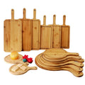 Hot Sale Bamboo Chopping Block with Handle Multifunctional Pizza Board