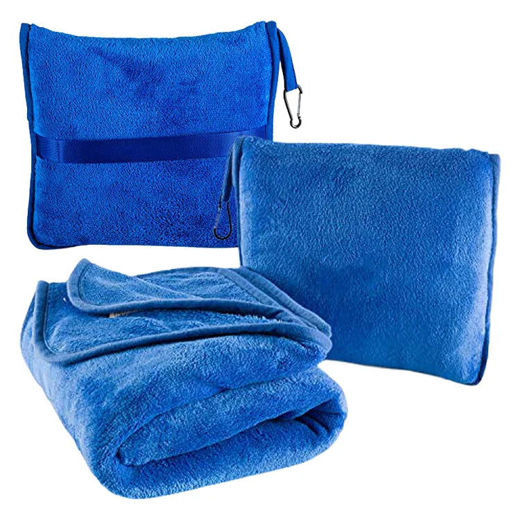 Fluffy Blanket Cheap Coral Fleece Blankets Outdoor Pillow Blanket