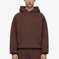 350 400 Gsm Black Cropped Oversized Hoodies Men Blank Screen Print Manufacturers Mens Cropped Hoodie Fit 500gsm Boxy Hoodie Crop