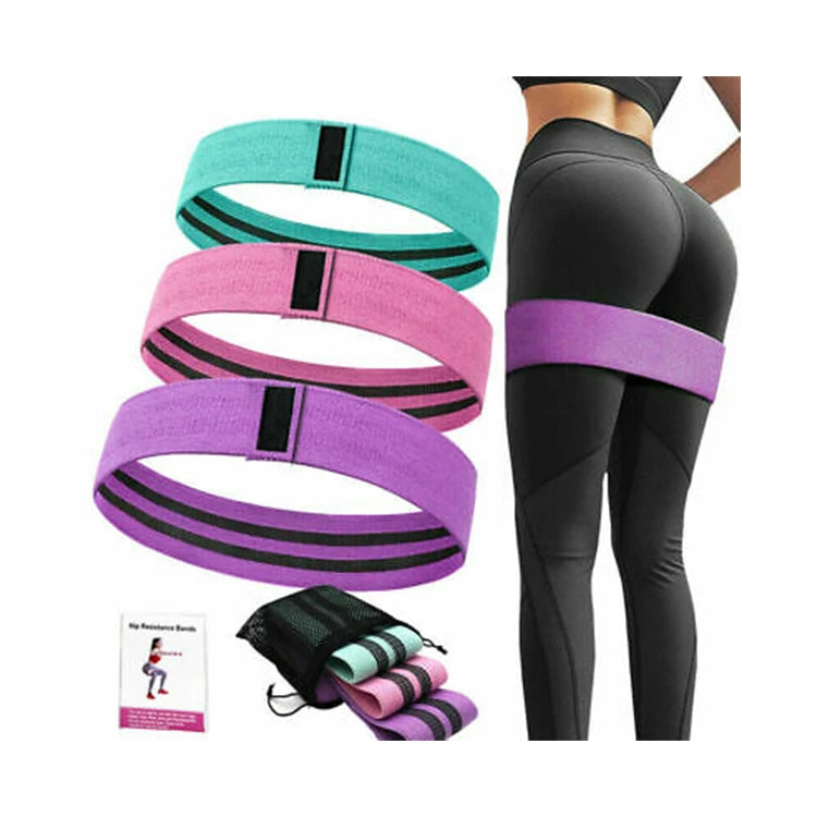 Custom Logo Women's Yoga Fitness Belt with Lifting Resistance Bands and Ornament