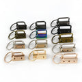 Deepeel BK106 20/26/32mm Bag Accessories Leather Keychain Tail Clip Ring Strap End Clips Clasp Wallet Buckle
