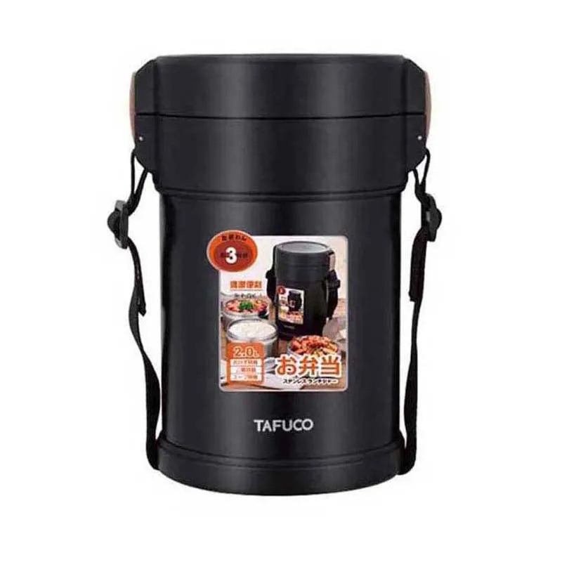 Hot Food Insulated 2L Stainless Steel Double Wall Lunch Container Bento Insulation Lunch Box Thermal
