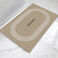 2025 Animal Print Absorb Bath Mat Stone Bathroom Stone Bath Rugs for Bathroom Non Slip