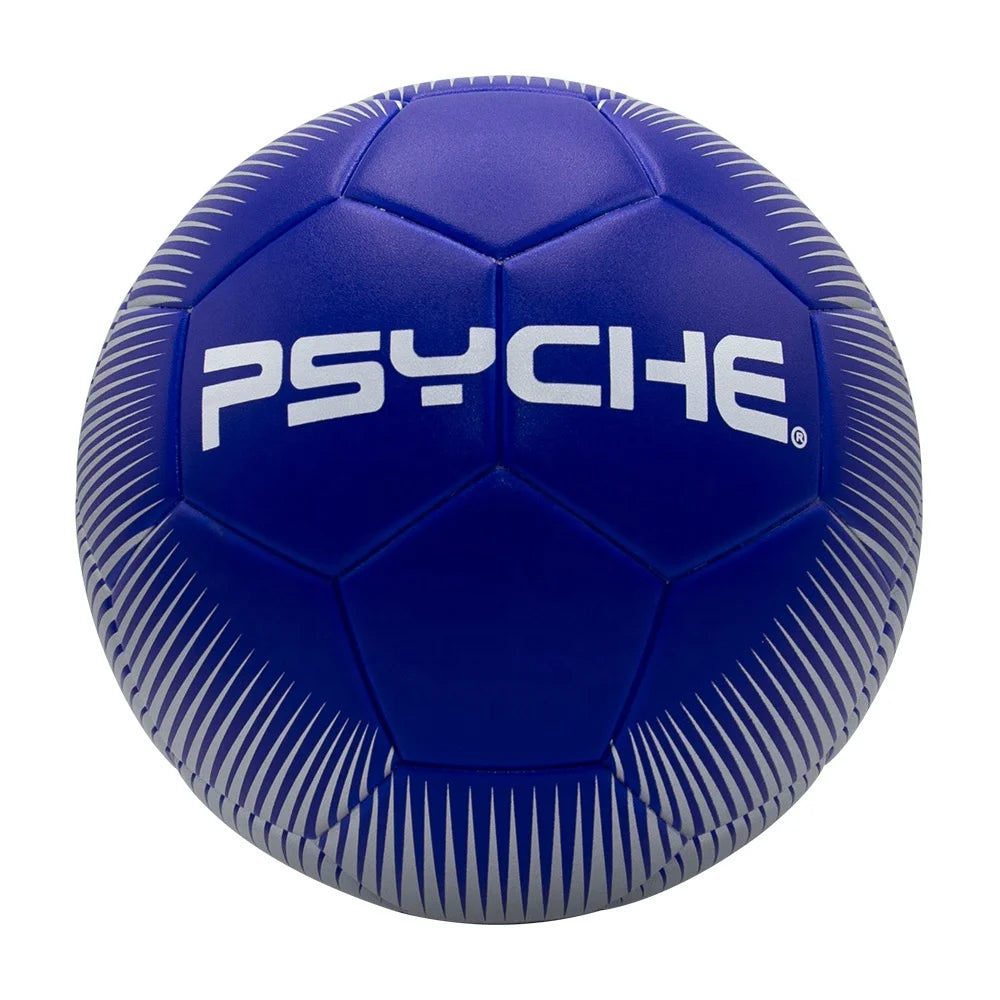 Custom Official Size 5 Gradualchange Blue Discoloration Soccer Training Ball PU Material HUAFEI/PSYCHE F5013 Durable for Team