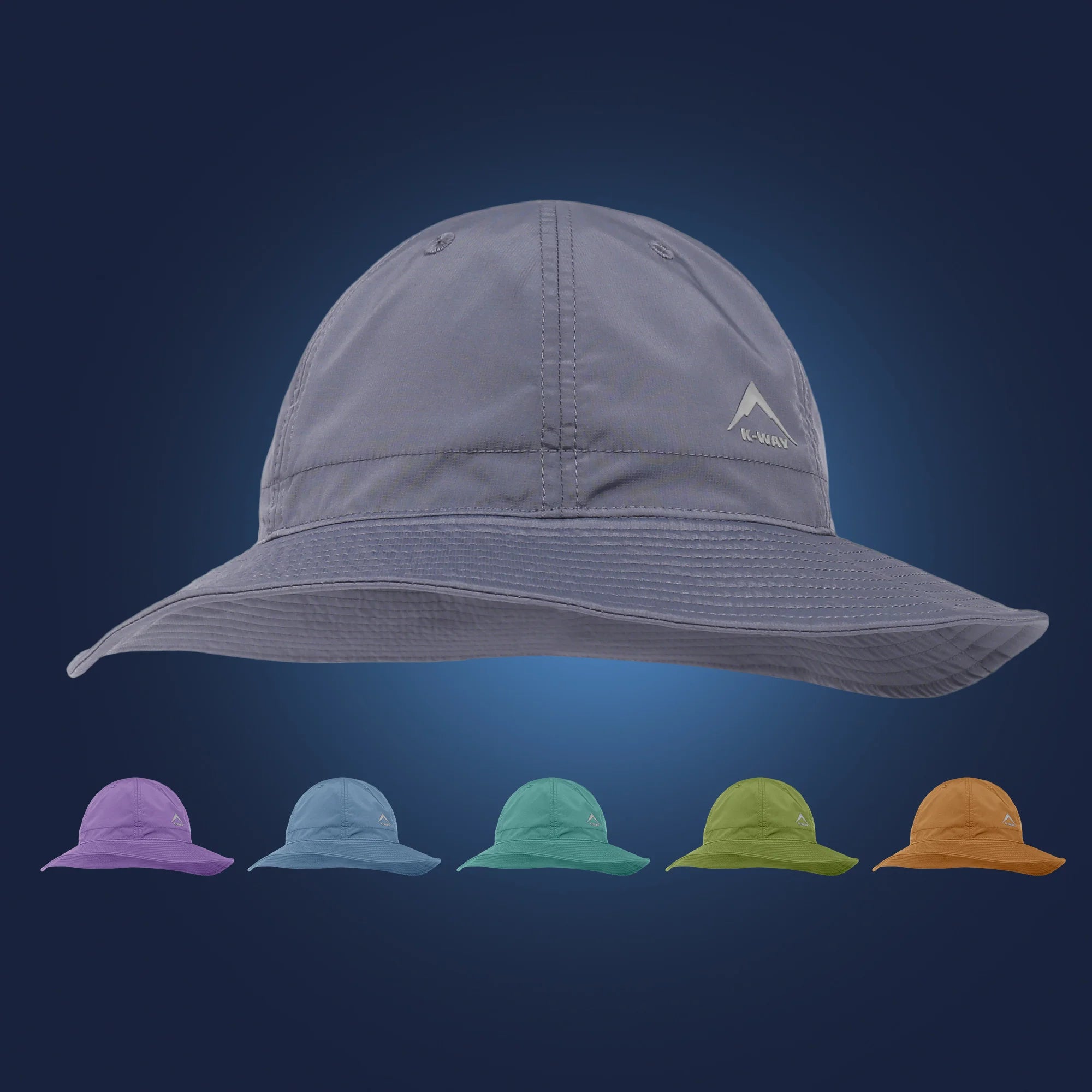 Foldable Sun Bucket Hat Waterproof Fishing Camping Outdoor Golf Printed Polyester Bucket Fisherman Hat Logo