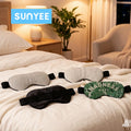 Sunyee Wholesale Heat Transfer Eye Mask Custom Logo Linen Eye Mask for Adults Blank Sublimation Eye Mask