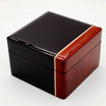 Custom Watch Case Mdf Piano Lacquer Decorative Perfume Boxes Glossy Paint Arabic Attar Bottle Luxury Wood Gift Box