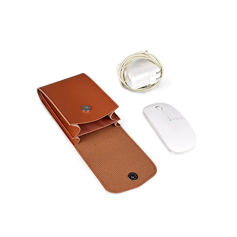 Digital Accessories Electronics Organizer Bag Waterproof Earphone Carrying Pouch Folding Mouse Tote Bag for Travel