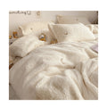 Hot Selling Soft Warm Luxury BedSheet Sherpa Velvet Bedding Sets MegaBDM
