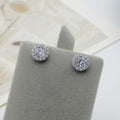 Fashion Diamond Design Stud Earring for Women 925 Sterling Silver Earrings Jewelry Set