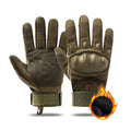 Sturdyarmor Custom Made Tactical Gloves Mechanical Hard Knuckle Hand Protection Insulated Grip Full Finger Warm Microfiber