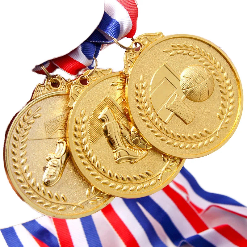 Custom Sport Medals Gold Silver Bronze Football Basketball Taekwondo Match Running Medal Holders Competition Medal Manufactures