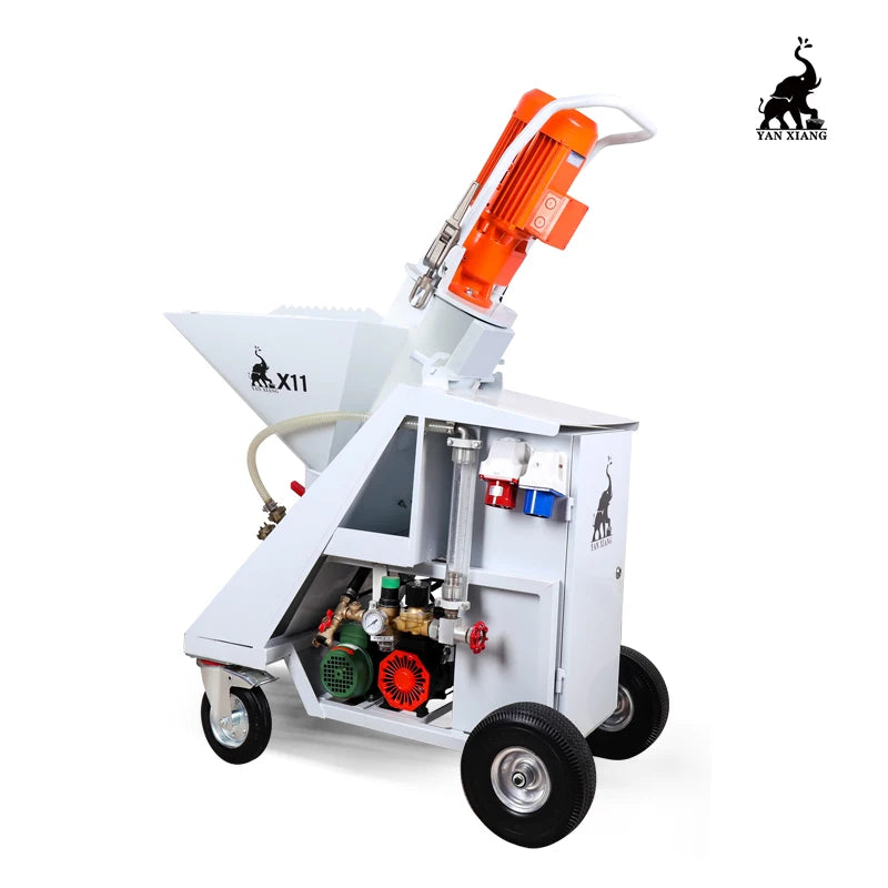 X11 Automatic Wall Plastering Machine for Wall Finish with Pump and Motor Core Components
