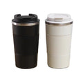 500ML Double-wall Vacuum Insulated Custom Logo 304 Stainless Steel Portable Cup Mugs in Travel Coffee Tumbler with Lids