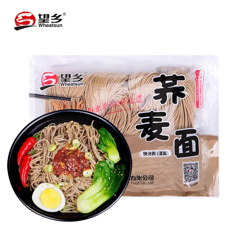 Wangxiang Half Dry Noodles Spinach Purple Potato Buckwheat Egg Vegetable Noodles Hot Pot Noodles