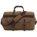 Wholesale Custom Large Capacity Weekender Sports Duffle Bag Gym Vintage Canvas Travel Tote Bag for Men