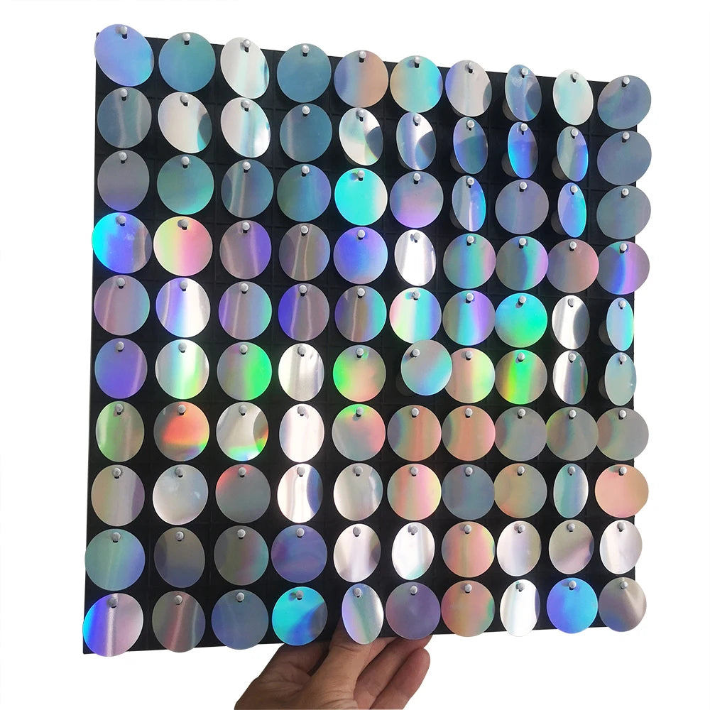 2026 Hot Sale Decoration rainbow Shimmer Wall for Event