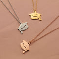 Commemorative Graduation Gift Jewelry Personalized logo Doctor Hat Stainless Steel Necklace
